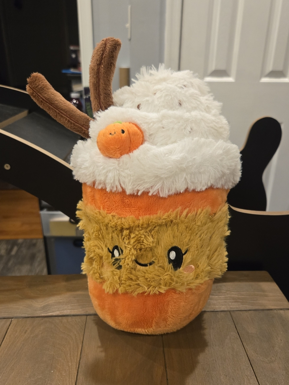 Large Pumpkin Spice Latte PSL Squishable Plush Comfort Food